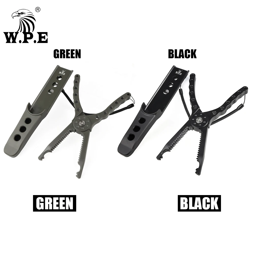 W.P.E Fish Grip Fishing Plier PC Fishing Controller Carp Lure Bass Fish Tackle Adjustable Rope Fishing Tool Fishing Accessories