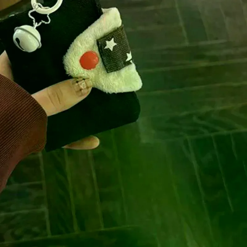 Cute Rice Ball Card Holder Coin Purse Money Card Integrated Canvas Portable Small Bag Storage Bag ID Bag