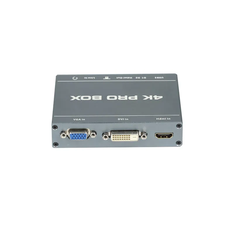 DVI Video Capture Card VGA High-definition 4K Lossless HDMI to USB Medical Conference Computer Screen Record OBS Live Streaming