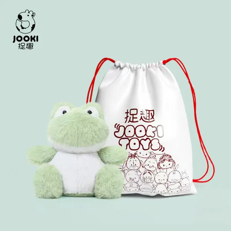 26cm 새로운 시뮬레이션 재미 있은 개구리 인형 플러시 장난감 수제 만화 애니메이션 귀여운 베개 우아한 어린이 생일 선물 재미 인형