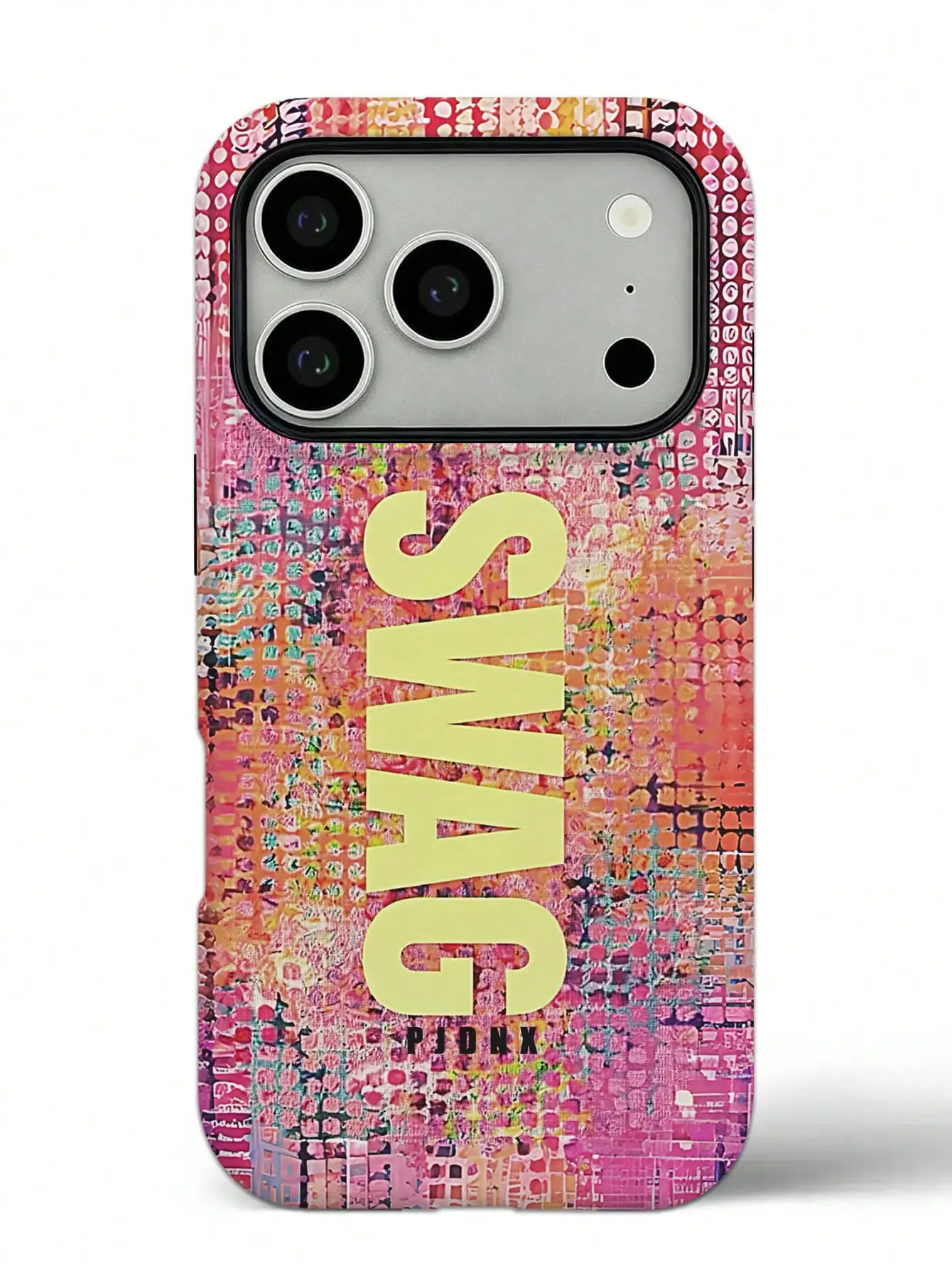 Letter Graffiti Pattern Design, Korean-Style High-End Fashionable And Fun Phone Case, Suitable For 11/12/13/14/15/16 Pro Max Plus, Elegant Design For Men And Women, Perfect Gift For Girlfriend On Christmas, Valentine's Day, Easter