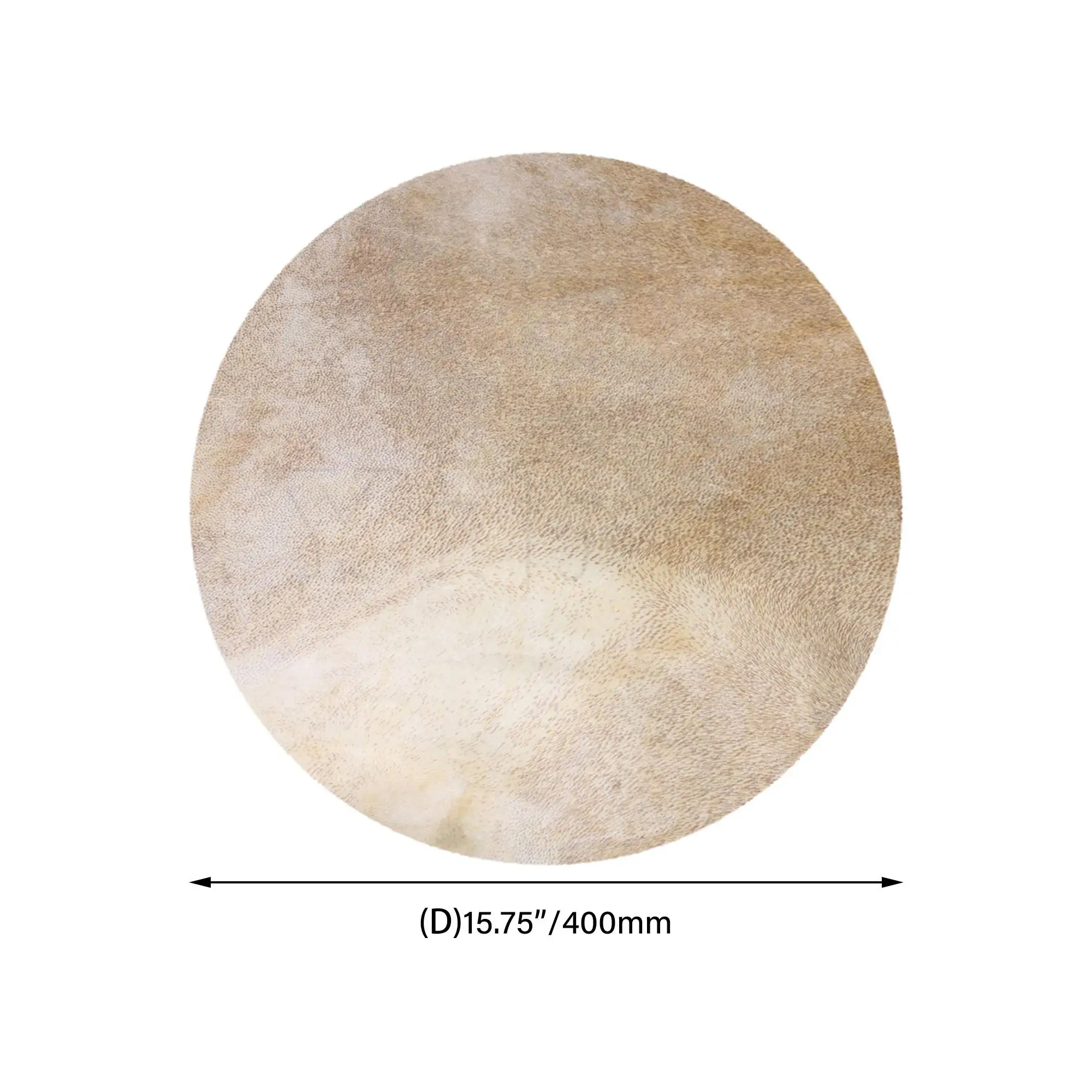 Yibuy 2Pcs African Tambourine Drum Head Cover 12\