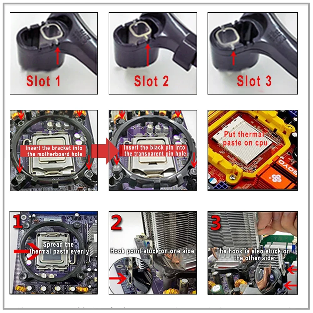 Imagem -05 - Iwongou-cpu Processador Cooler X99 4pin Cpu Tubos de Calor Ventilador Radiador para Intel Lga1700 1200 2011 115x Amdam4