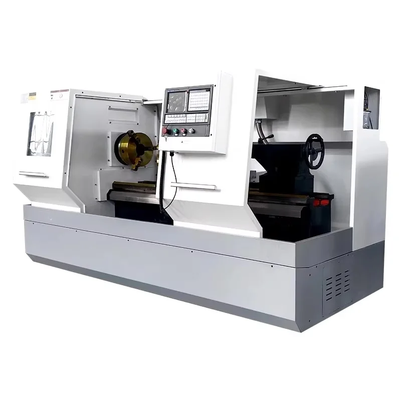 مخرطة CNC عالية الدقة CK6140 6150 أداة آلة أفقية لصنع المنتجات المطاطية