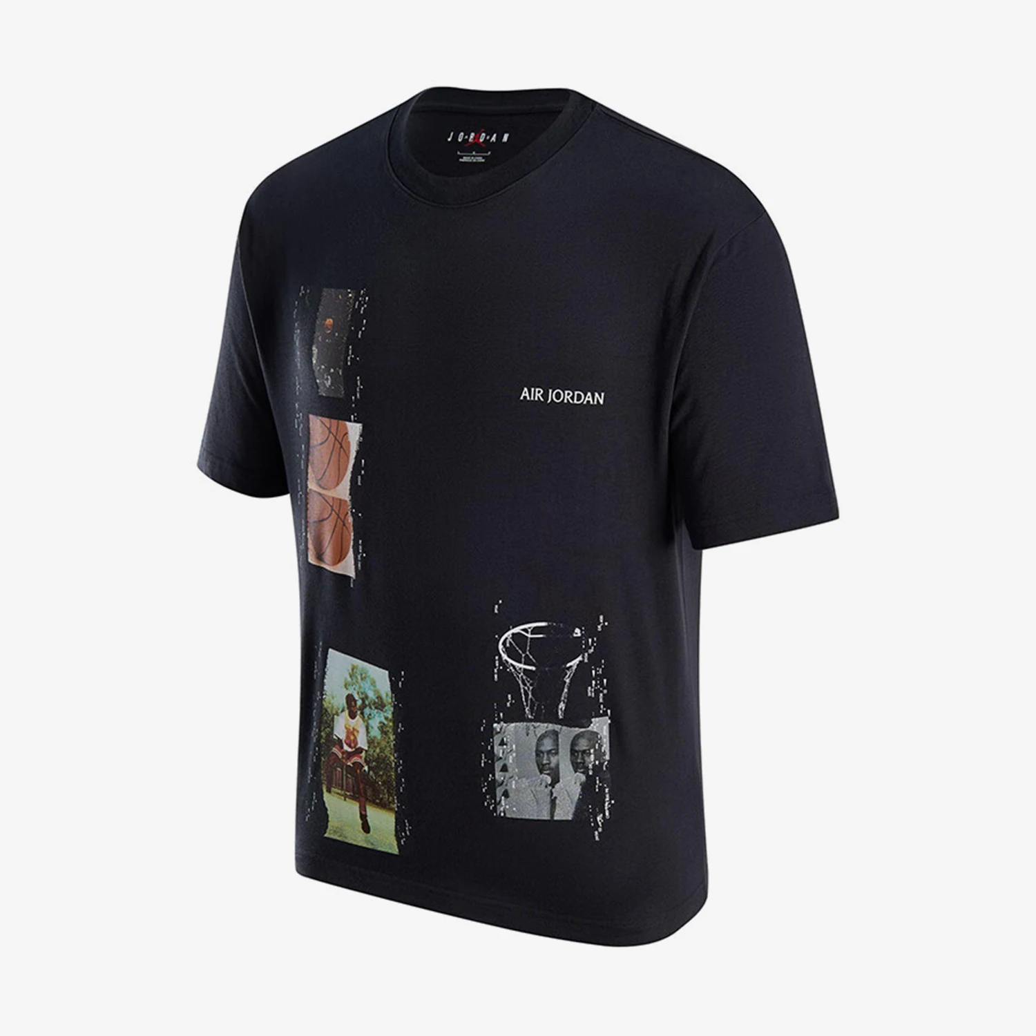 Nike الرسمية الأصلية JORDAN للرجال كرة السلة الرياضية طباعة عارضة قصيرة الأكمام FN5987-045 #1