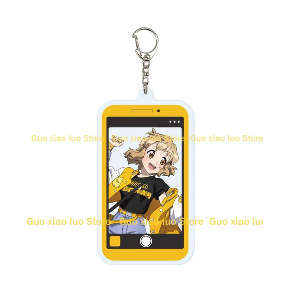 Guo Xiao Luo Anime Store Senki Zessho Symphogear XV Maria Kirika Tsubasa Hibiki Carol Chris Mirai AcrylicKeychain Pendant Decor