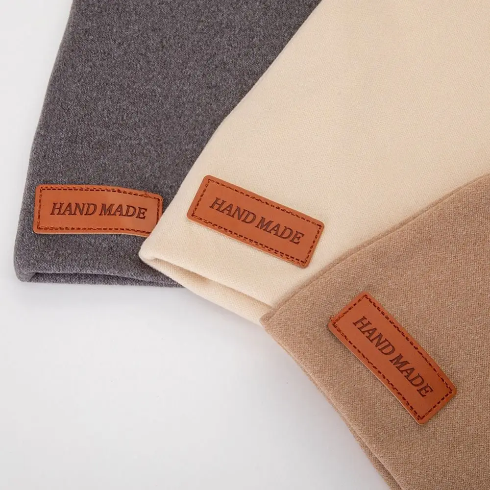 

2 шт./лот, уличный тюрбан из искусственного кашемира, шапка, шарф, комплект, двухслойная кожаная палочка, шапки для новорожденных, теплые мягкие шапочки, одежда