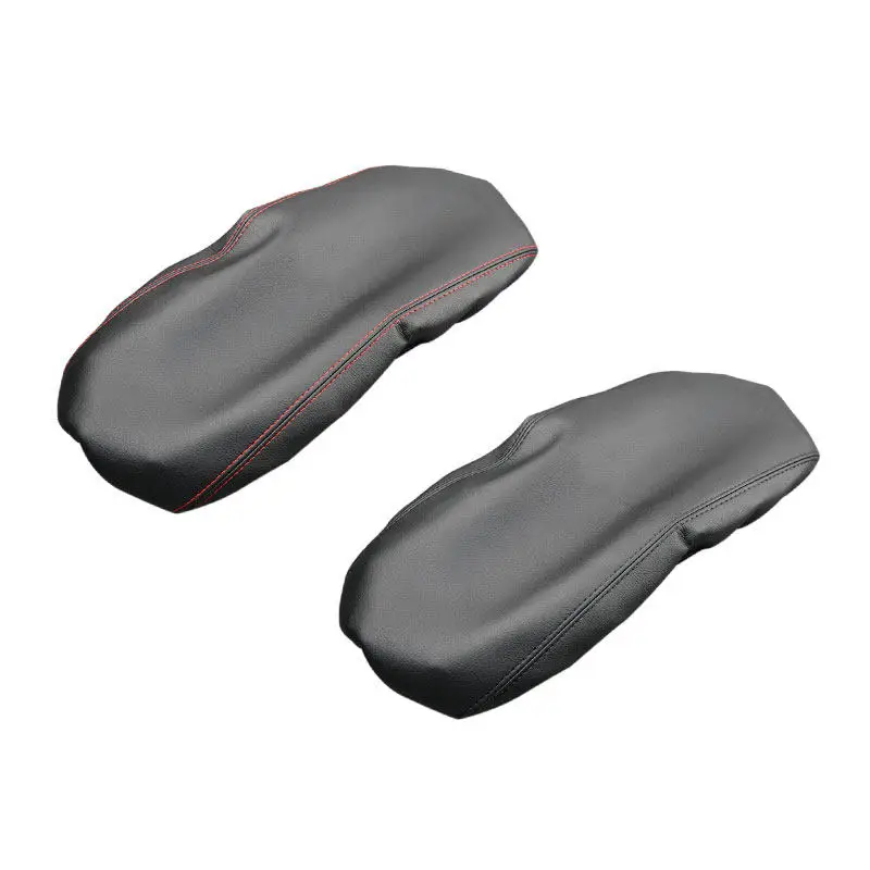 Microfiber Leather Car Styling Interior Center Control Armrest Box Cover Trim For Mazda CX-30 CX30 2020 2021