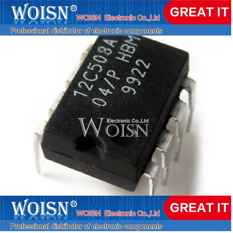 1-5-10pcs PIC12C508A-04I/P PIC12C508A Price discounts Spot supply