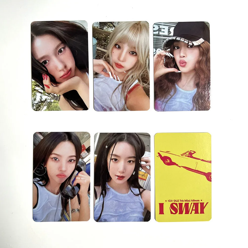 Kpop Idol (G)I-DLE Album I SWAY Photo Card