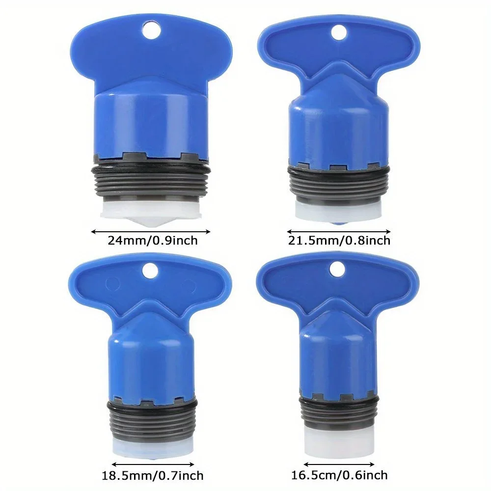 16.5-24mm 4 set Male Thread Water Saving Tap Built-in aerator Faucet Bubble Kitchen Basin Bathroom Faucet Accessories Wrench