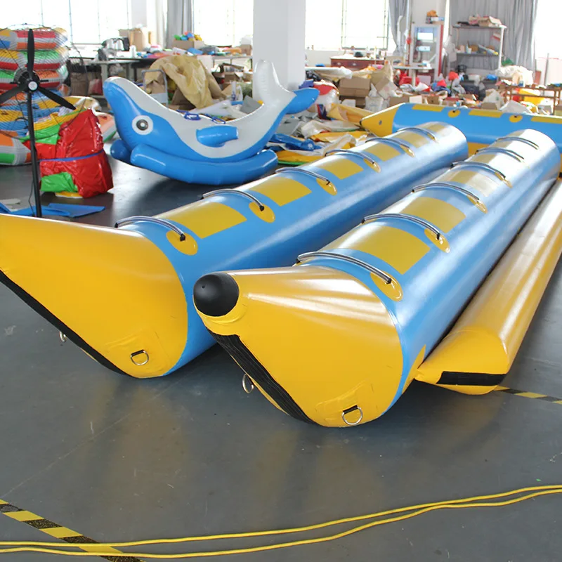 Large water jet ski amusement towing equipment thickened sea inflatable banana boat flying fish