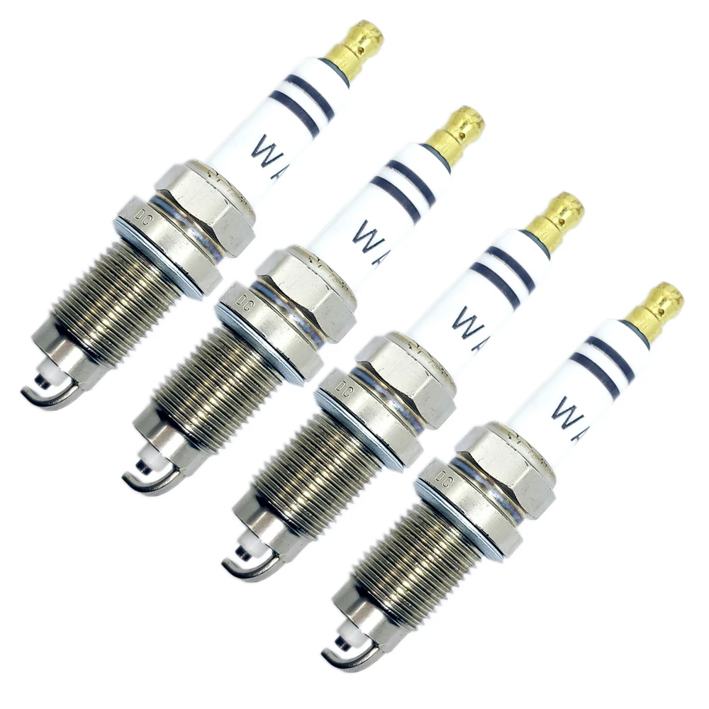 

4-5pcs 101905601F F7HER02 Spark Plug Fit For Volkswagen Passat Jetta Skoda Seat Golf Beetle 2.5L Leon FR7HC+ Ignition Plugs