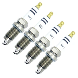 4-5pcs 101905601F F7HER02 Spark Plug Fit For Volkswagen Passat Jetta Skoda Seat Golf Beetle 2.5L Leon FR7HC+ Ignition Plugs