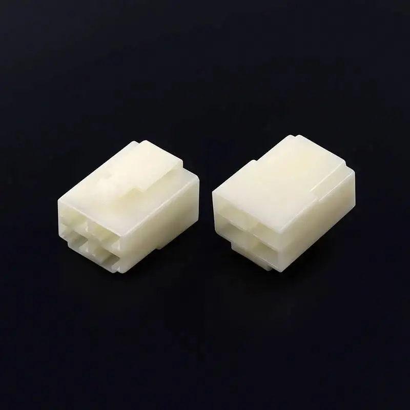 10 Stück 6,3 mm Motorrad-Elektrofahrzeug-Kabelverbinder, Stecker und Buchse, 2P 3 4 Docking-Steckverbinder – Detail 7