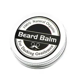 Natural Organic Men Beard Paste Cream Maintaince Balm Wax Oil Moisturing Replenishment Softener Butter Lotion