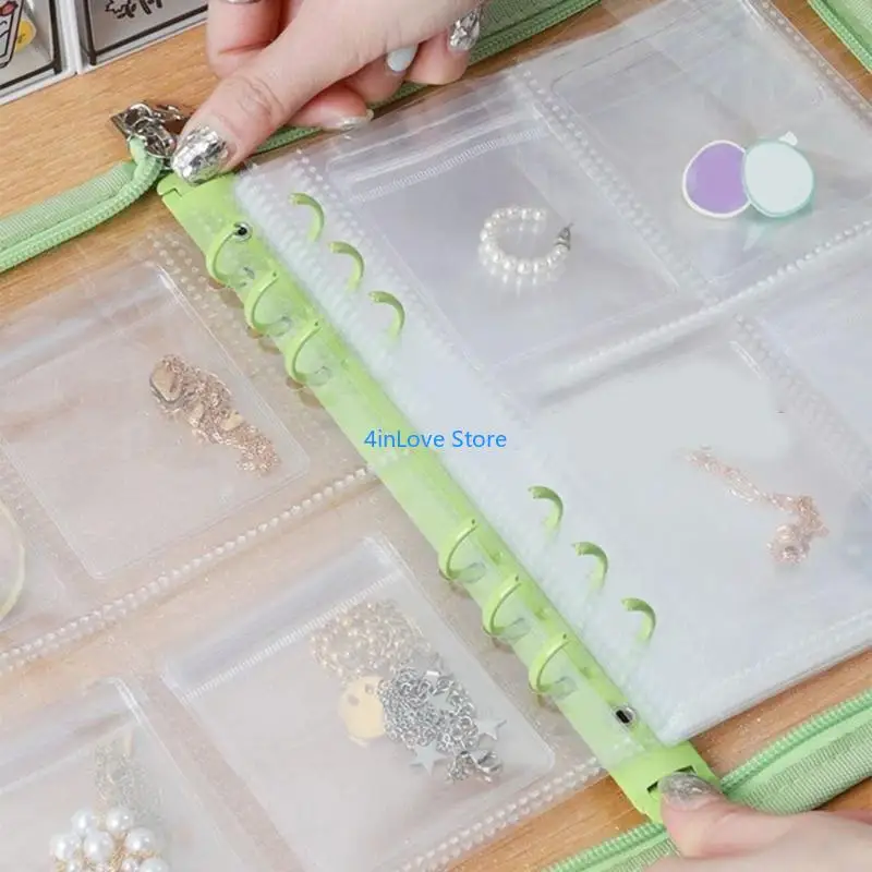 T4MD Protective Jewelry Storage with Easy Zip Closure for Daily Use and Trips