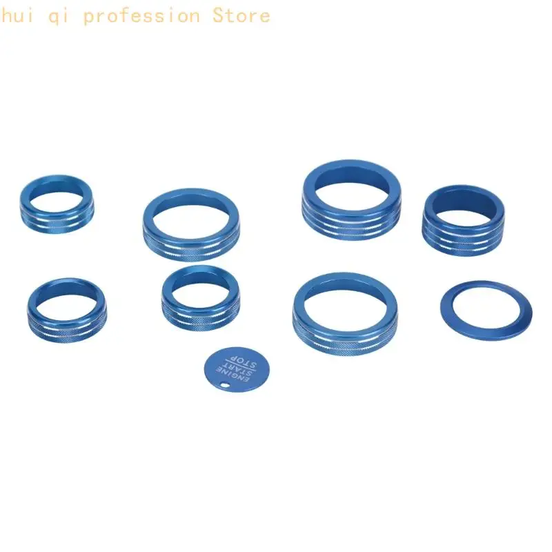 Blaues Metall-Akzentset für Armaturenbrett-Bedienung für Pickup-Kabine H8WE 2021–2024 – Detail 8