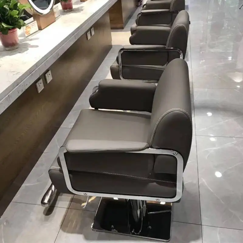 

Chair Hairdressing Barber Hair Adjust Salon Simplicity Stool Swivel Barber Chair Makeup Chaise Coiffeuse Beauty Furniture QF50BC