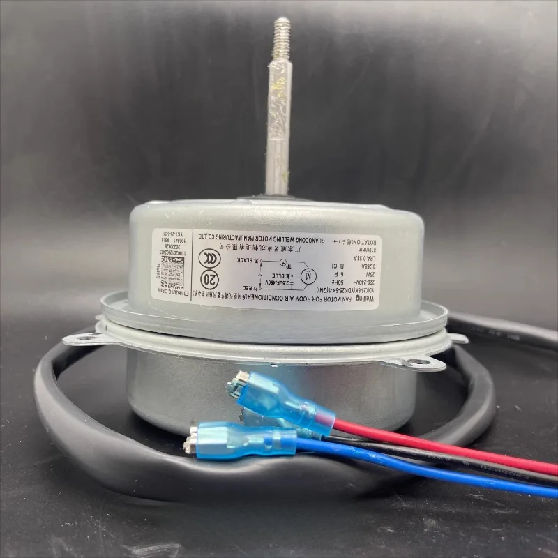 

Запчасти подходят для наружного двигателя Midea для кондиционера, 25 Вт, двигатель вентилятора YDK25 6K YDK25 6K 1