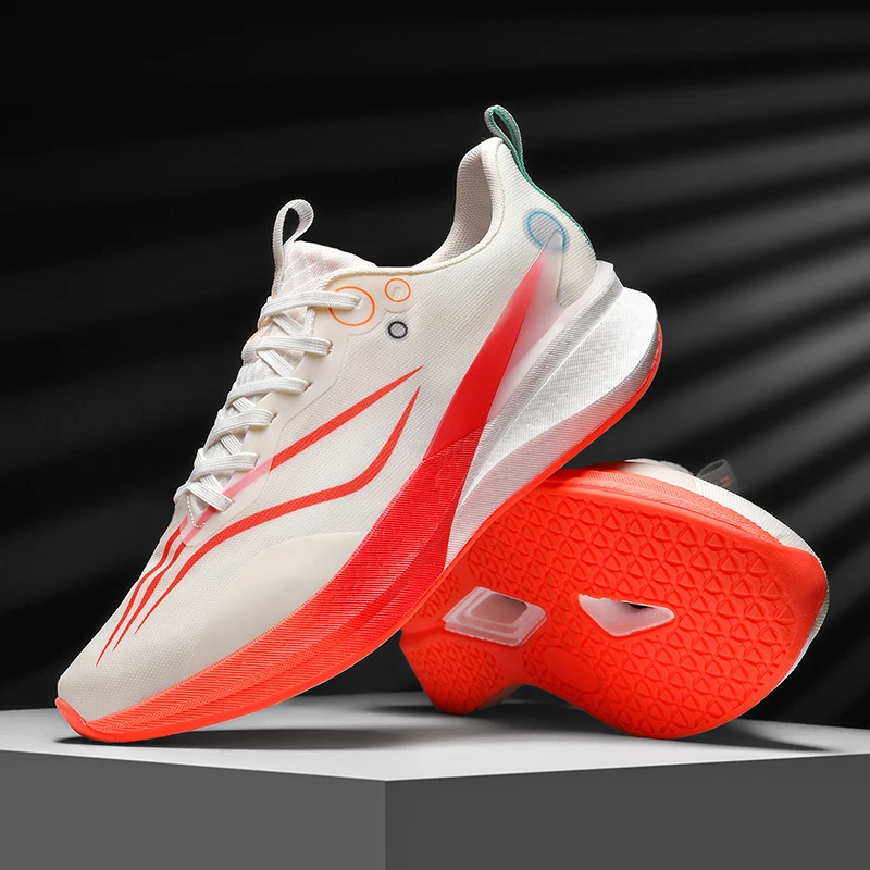 

New unisex casual sports shoes comfortable fashion versatile four season breathable thick soled wear-resistant running sneakers