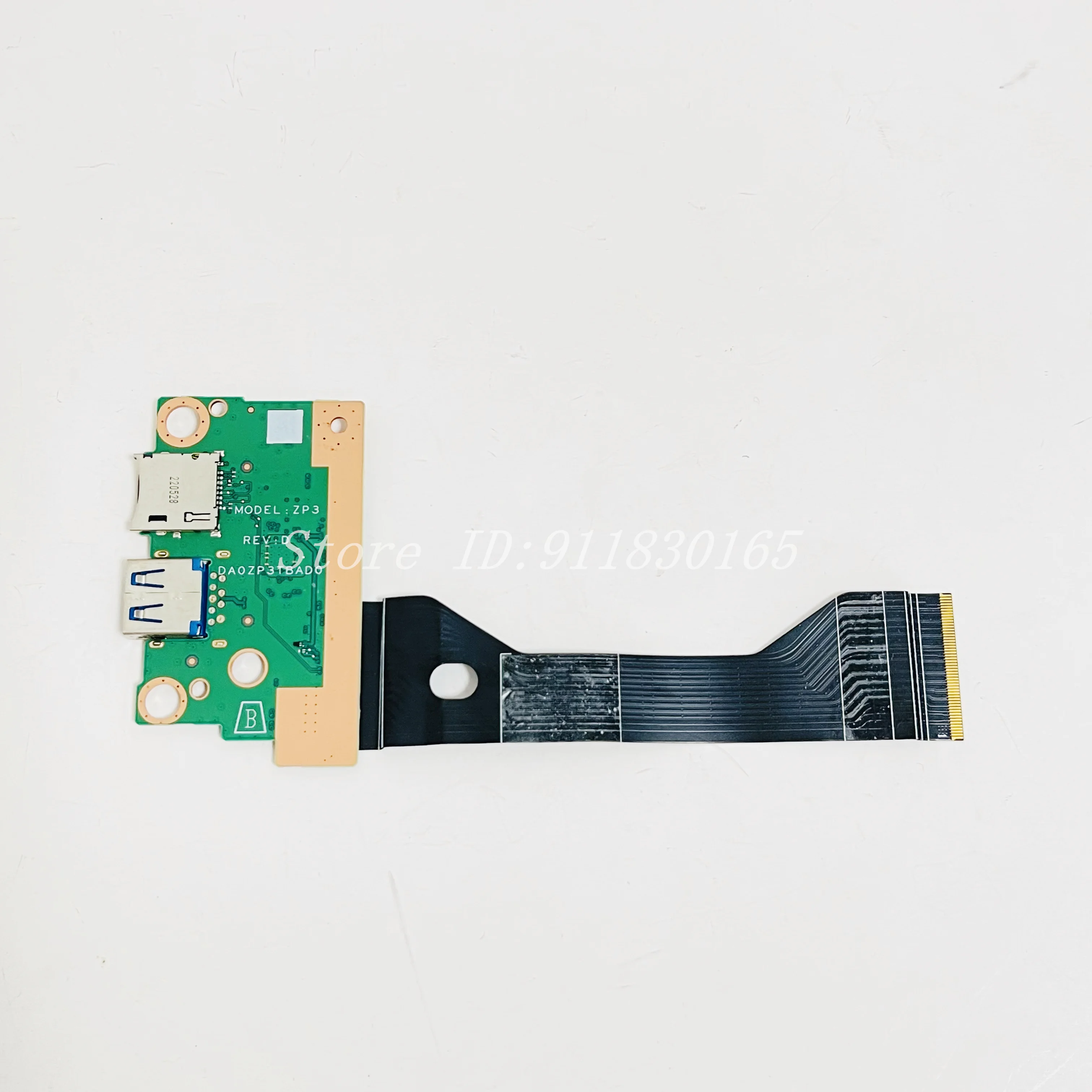 For Acer Spin 3 SP314-55N Laptop USB Board DA0ZP3TBAD0 MODEL: ZP3 Laptop SD card slot board