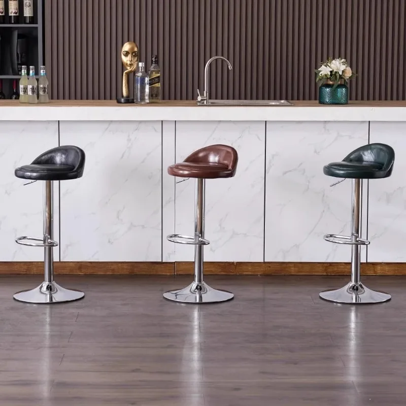 retro-bar-stool-kitchen-checkout-counter-backrest-chair-household-pu-leather-rotating-chair-adjustable-height-furniture-stool