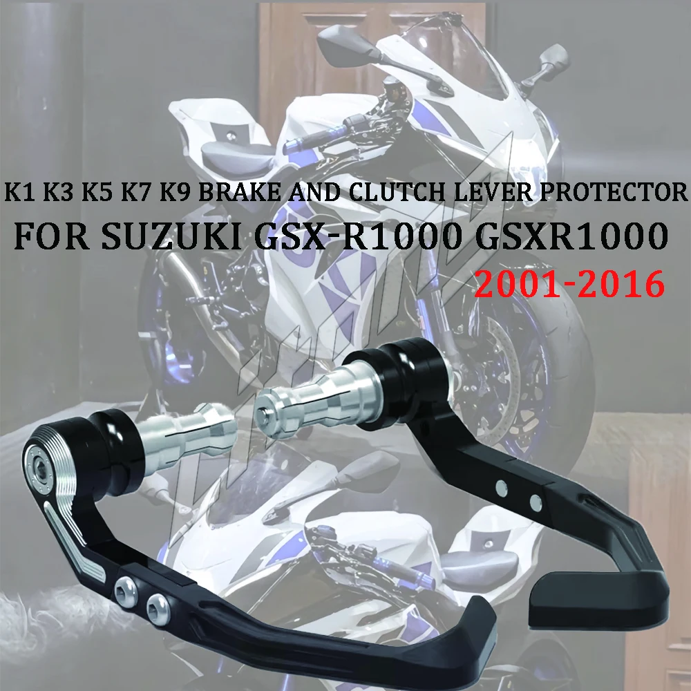 

For Suzuki GSX-R1000 GSXR1000 2001-2015 2016 K1 K3 K5 K7 K9 Motorcycle Brake and Clutch Lever Protector Anti-drop handle Kit