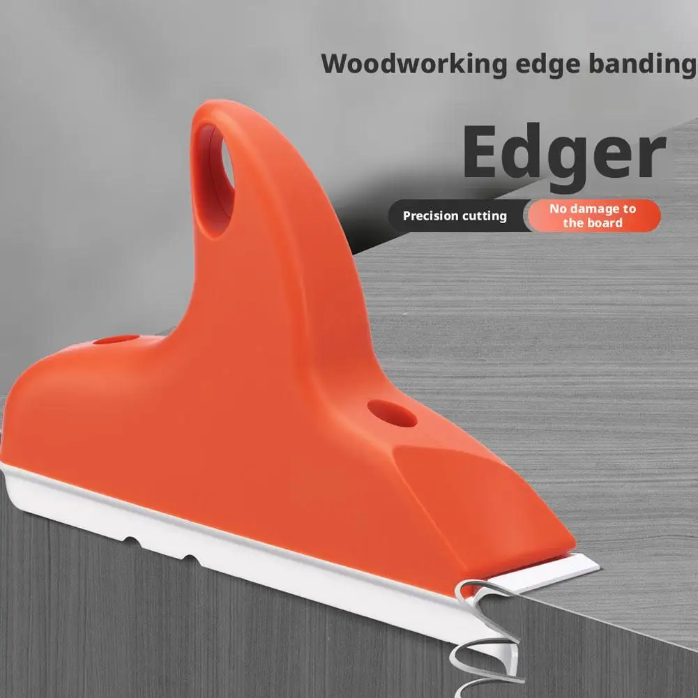 Woodworking Edge Trimmer, Hand Planer Edge Bander for Burrs, Edge Corner Planer, Wood Chamfering Fillet Scraper & Deburring