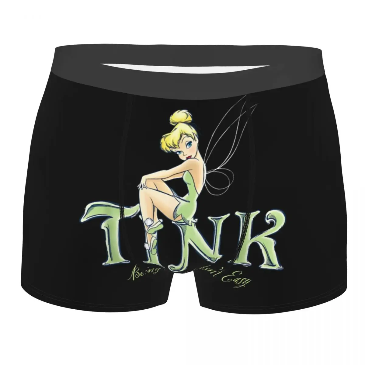 

Boxer Peter Pan Tinker Bell Being Perfect Isn't Easy Shorts Panties Briefs Underwear Cartoon Breathable Underpants Homme S-XXL