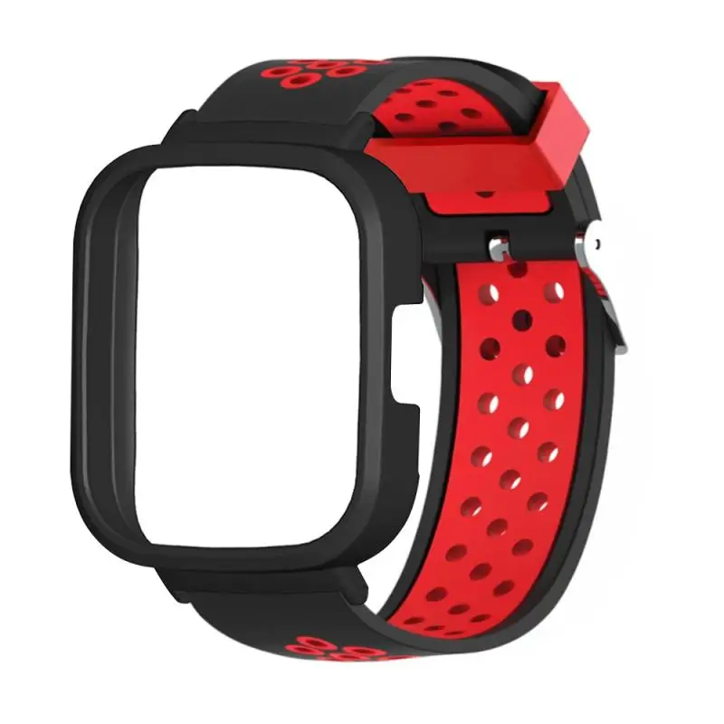 Bracelet à trous d'air respirant et pratique, deux couleurs, pour montre redmi watch 3, durable, souple