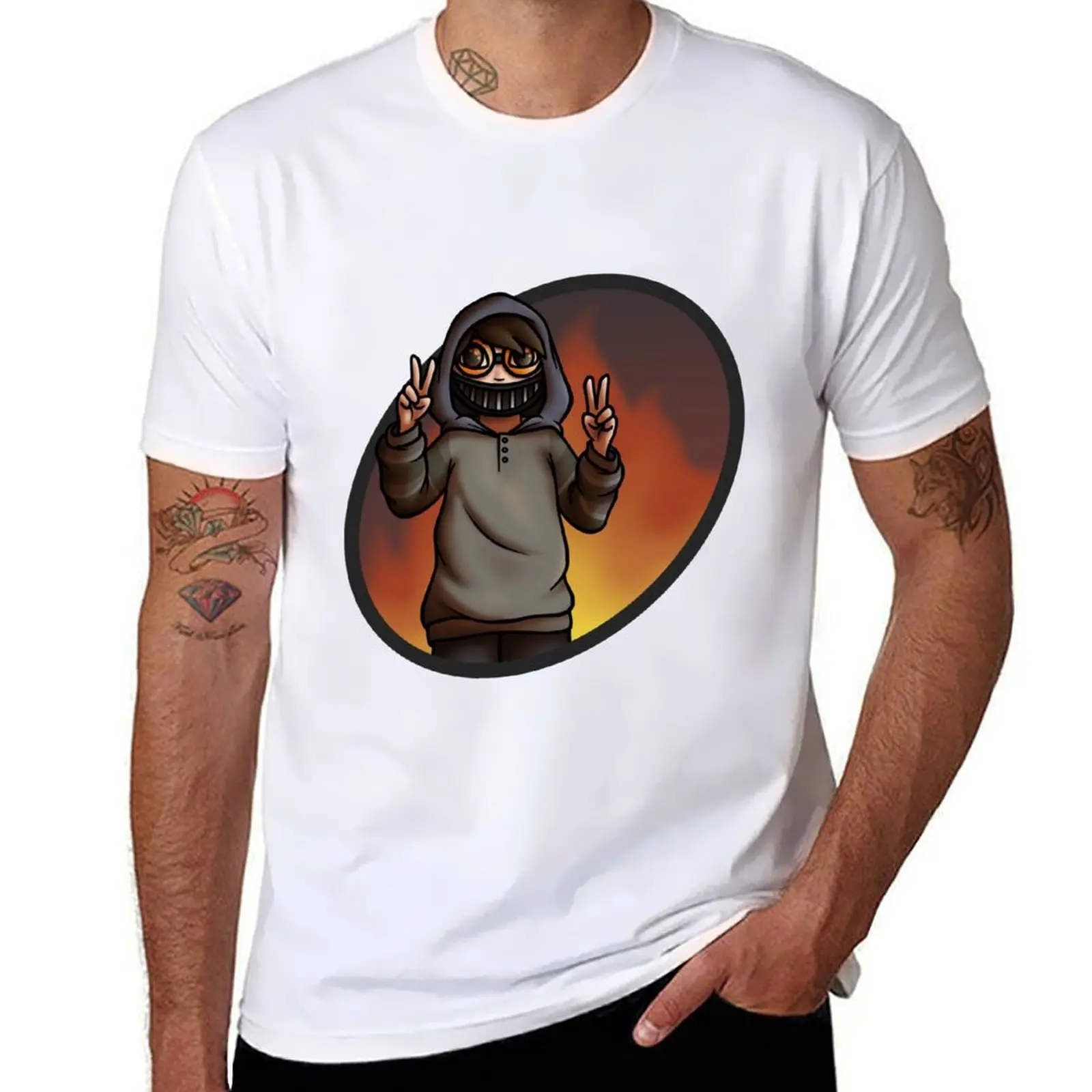 

Ticci Toby T-Shirt t shirt for man t shirts for man graphic tees t shirts cotton 100% T-Shirt