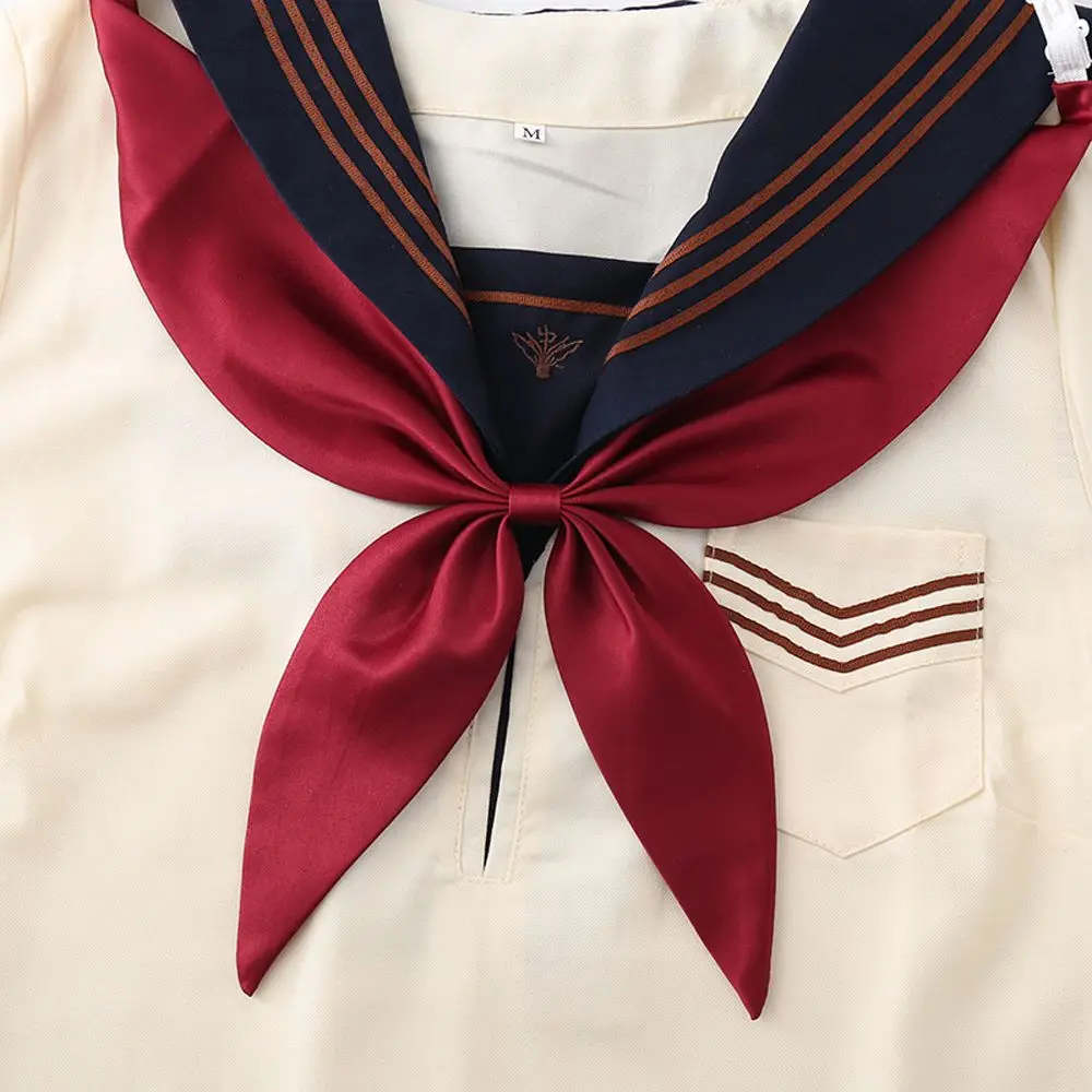 New Business School Costume Sailor suit Classic Shirt Accessory Satin Cravat Ribbon Tie JK Bow Tie Neck Ties