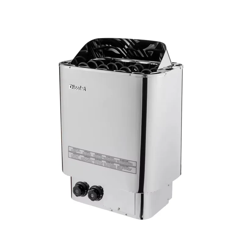 Diooist Finnish Automatic Modern Electric Sauna Heater SAB-45HN 4.5KW Stainless Steel With Computer Control Panel