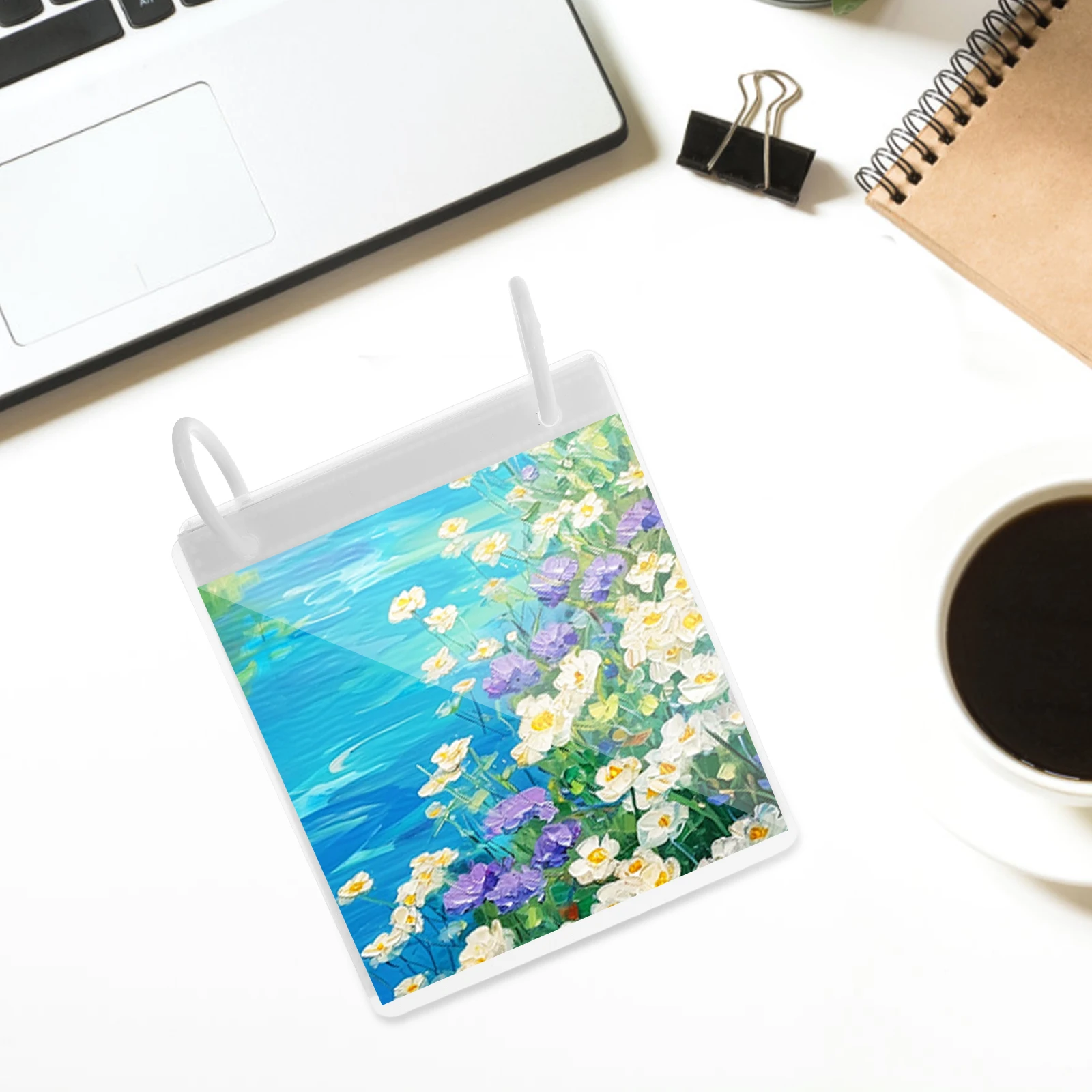 

1pcs Large Capacity Watercolor Art Storage Pp Photo Album Looseleaf Binder For Painting Display Document Organization Refillable