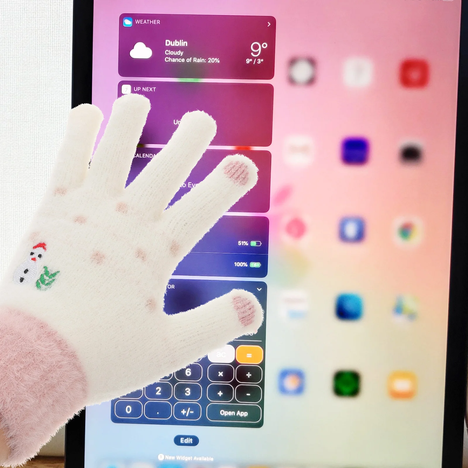 

Type Thermal Touchscreen Gloves Winter Warm Manual White Imitation