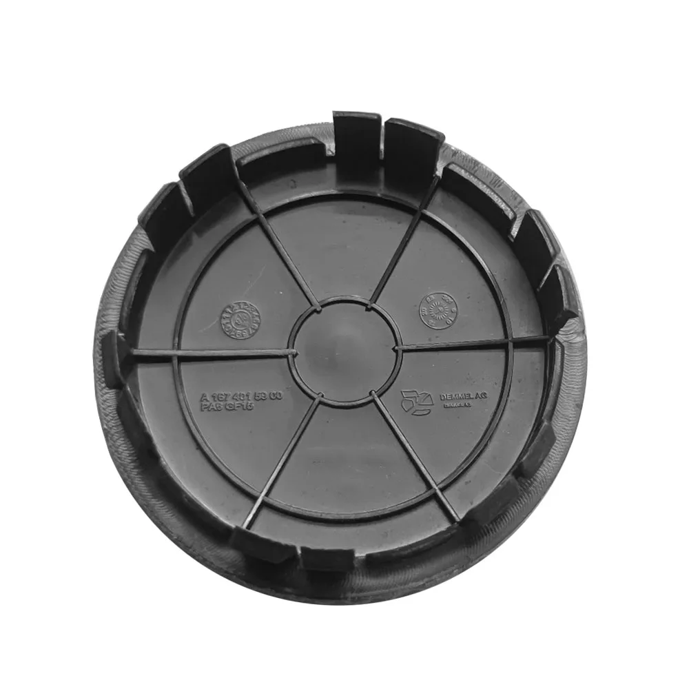 4 قطعة 75 مللي متر جنوط العجلات السوداء مركز محور قبعات قطع غيار السيارات عالية الجودة لمرسيدس بنز المركبات #3