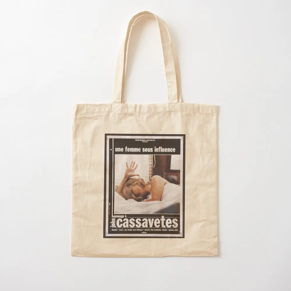 

A Woman Under The Influence John Cassavetes Poster Tote Bag Gift bags shopper bag women custom bags