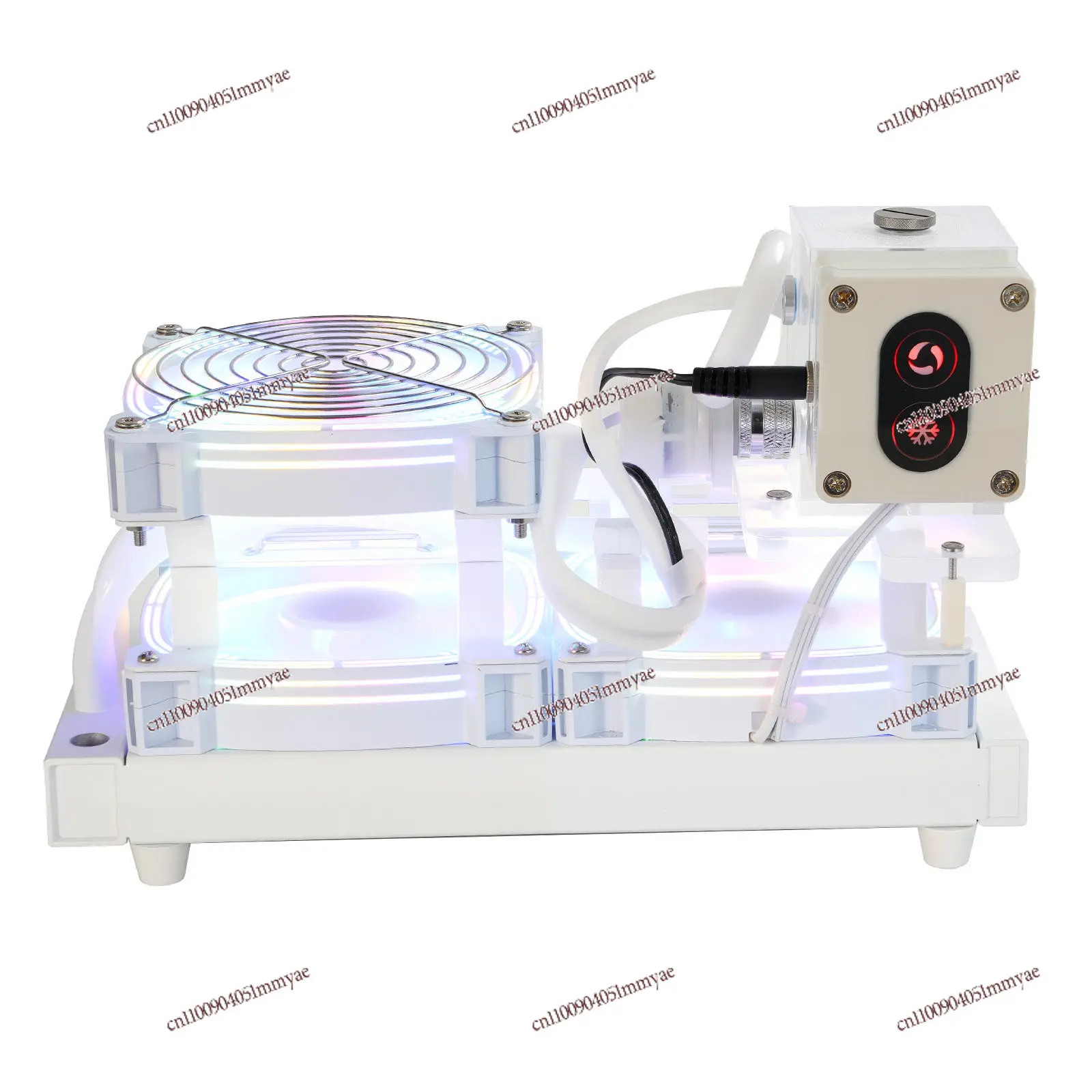 

New White Mobile Phone, Tablet, Liquid Cooling, Water Cooling, Semiconductor Refrigeration, Magnetic Attraction Mute