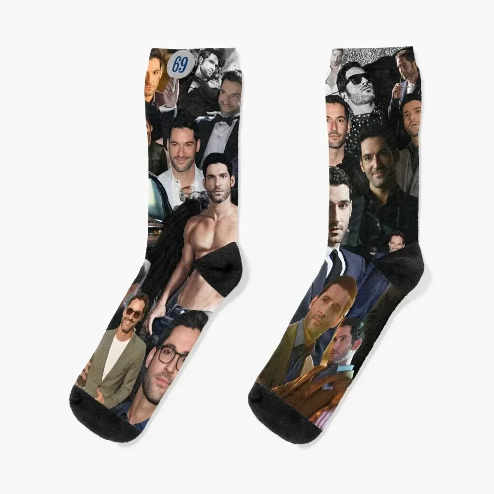 

Tom Ellis Socks designer brand christmass gift Christmas soccer anti-slip Socks Man Women's