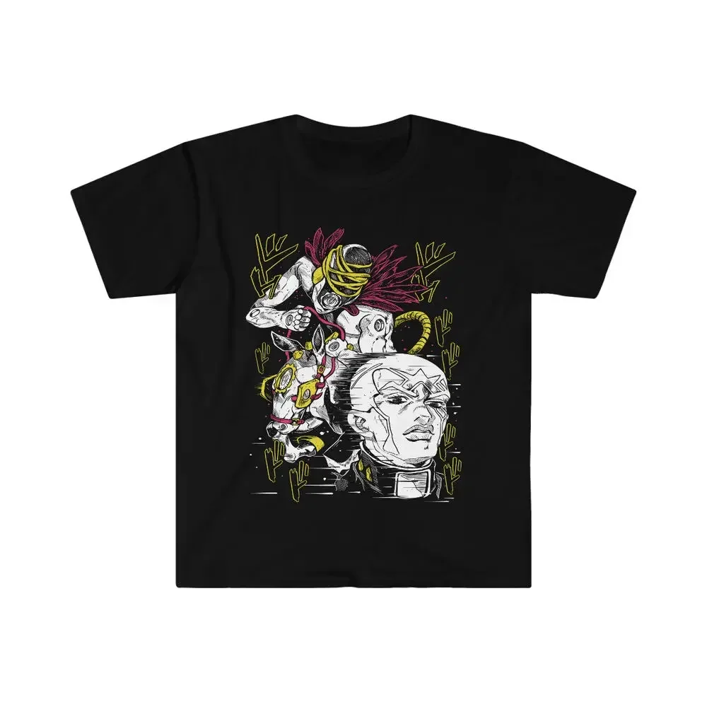 Made in Heaven T-Shirt JoJo's Bizarre Adventur ,Anime Shirt Manga Soft Tee
