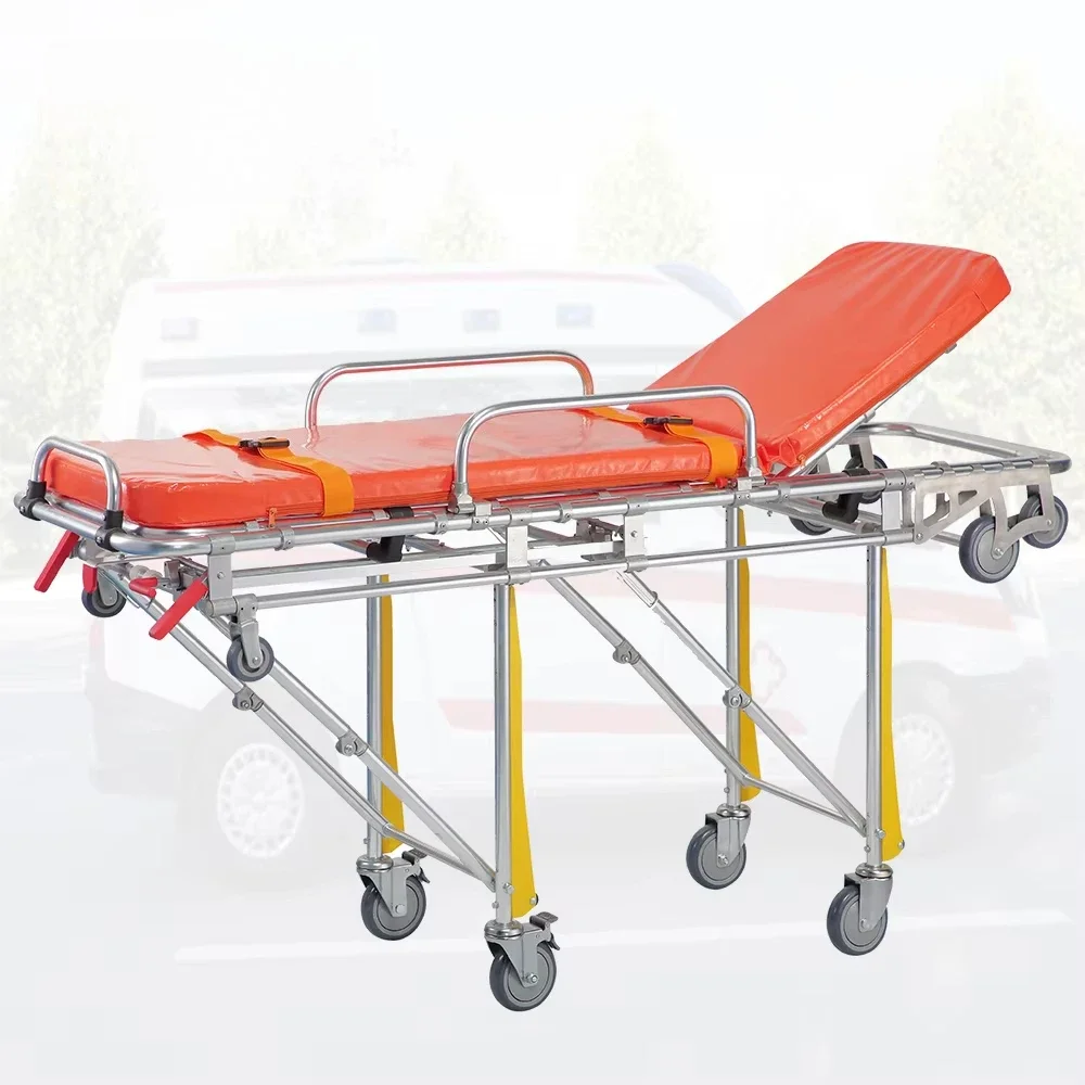 Barella per ambulanze in alluminio di alta qualità in vendita