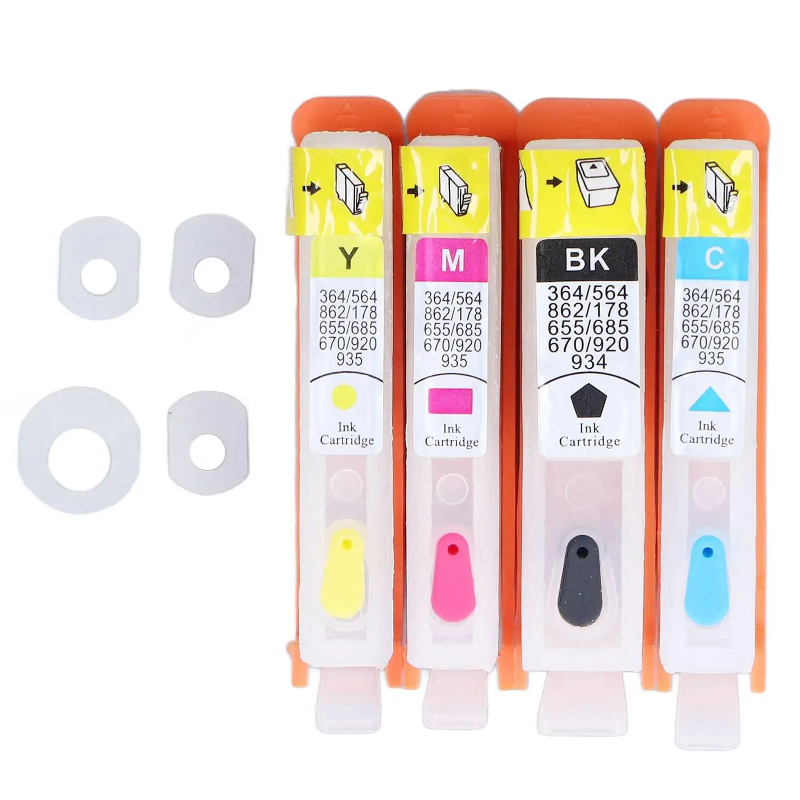 

4 Color Ink Cartridge Set for officejet Pro 6960 Series