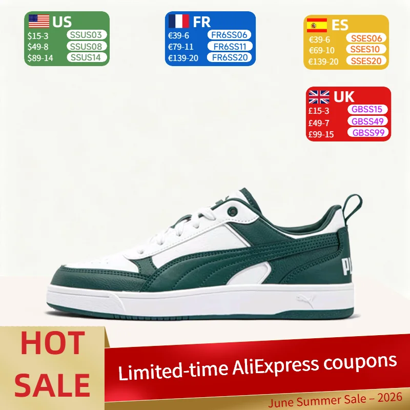 puma-dribble-sneakers-outdoor-minimaliste-eleganti-versatili-e-traspiranti-unisex-in-bianco-e-verde-400326-07