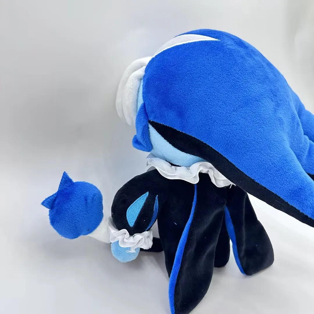 25cm Cookie Run Kingdom Pluszak Postacie z Gry Anime Kreskówka Wypchana Lalka Shadow Milk Cookie Pluszak Gadżet Miękka Zabawka Prezent