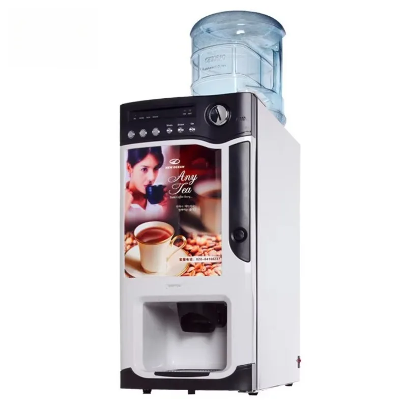 FOODLINE Park Square Coffee Vending Machine Wind Resistant Frame Anti-collision Corner Powder Storage Compartment