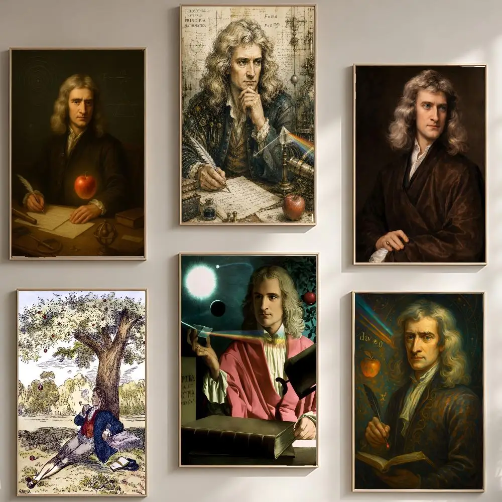 scientist historicalfigure I‑Isaac Newton Poster Stylish Home Interior Art & Beautiful Room Decoration