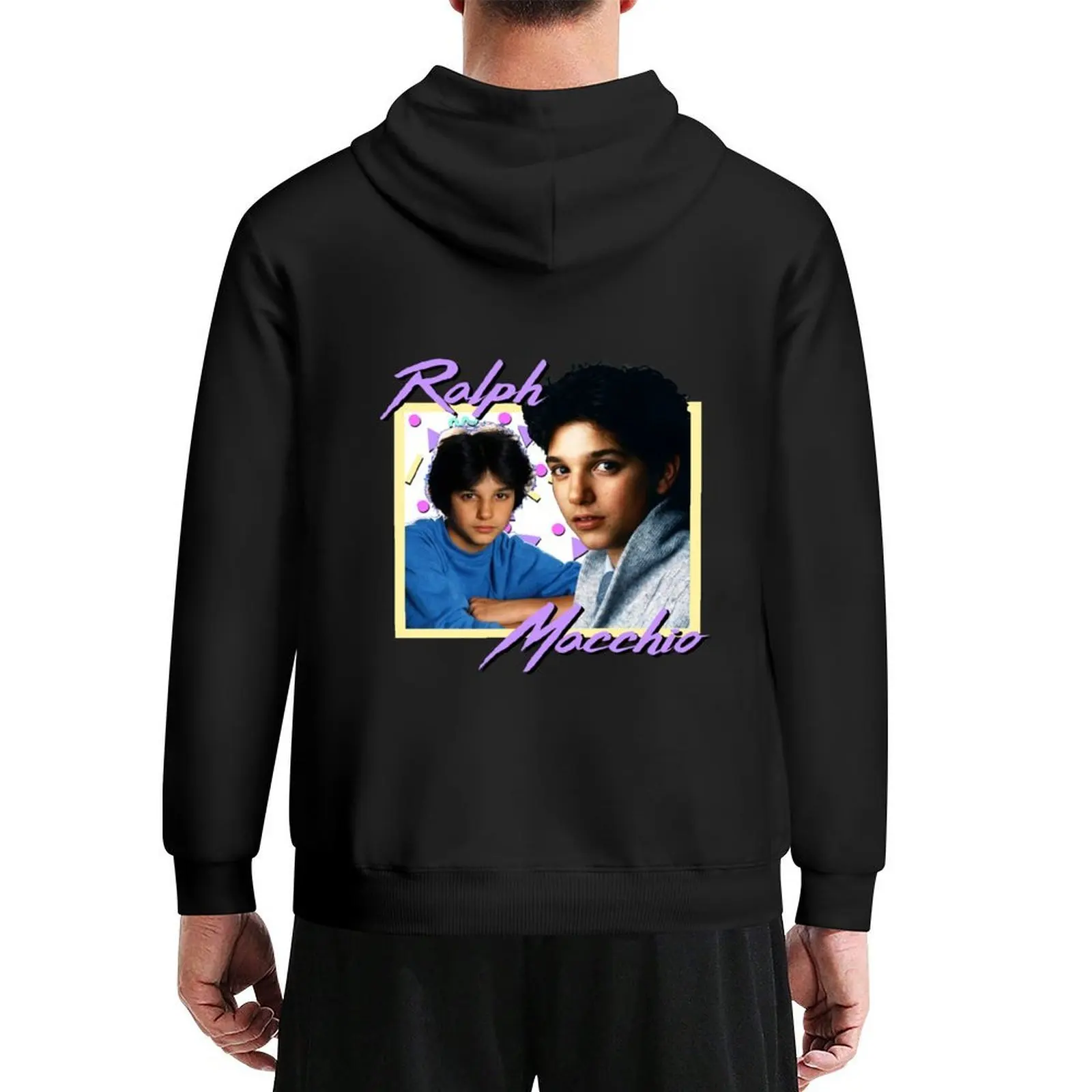 

80s Ralph Macchio Hoodie anime clothes autumn jacket men japanese style men's autumn clothes new hoodies and sweatshirts