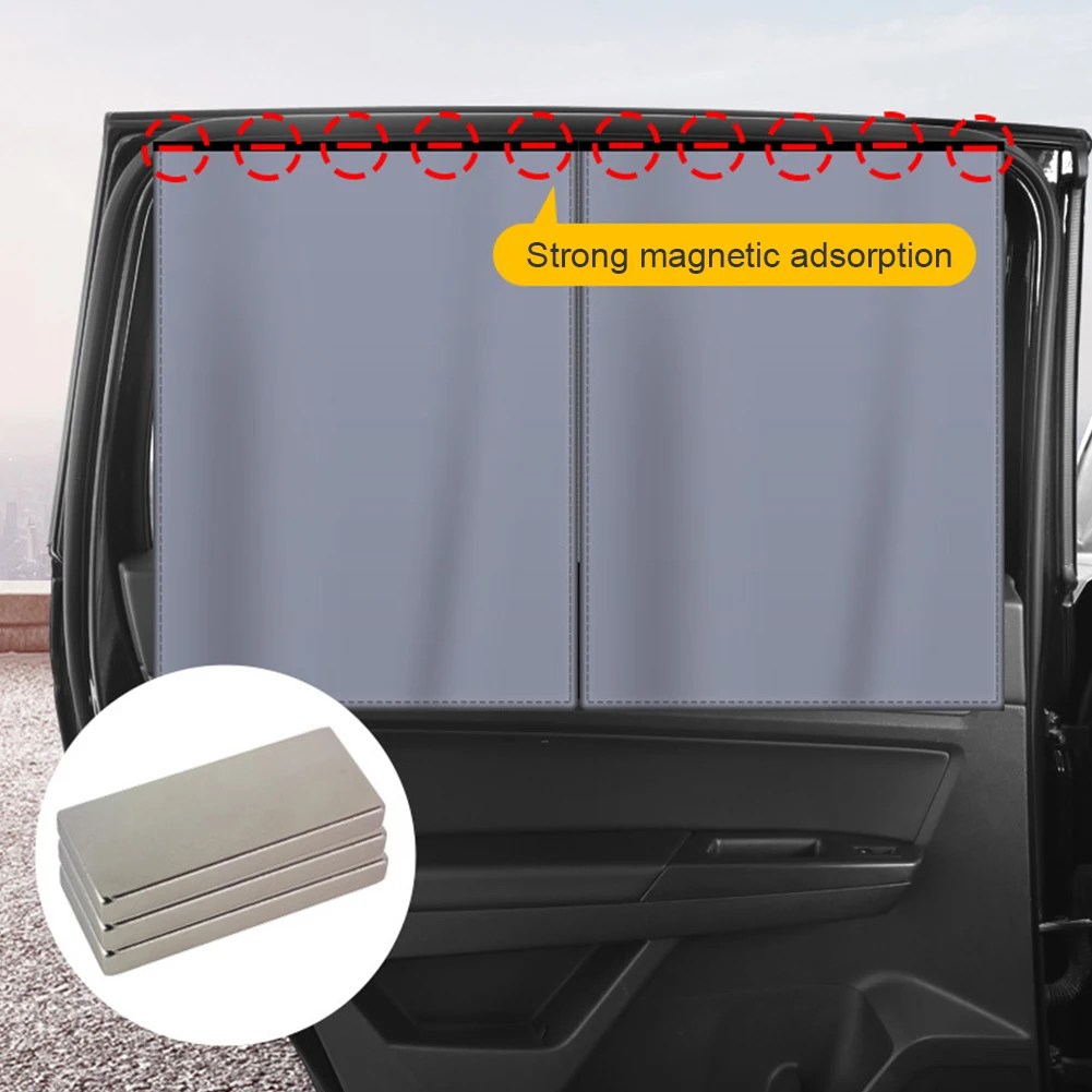Car Sunshade Covers Cover Universal Windscreen Folding Visor Reflector Windshield Auto Magnetic Mosquito Net Accessories