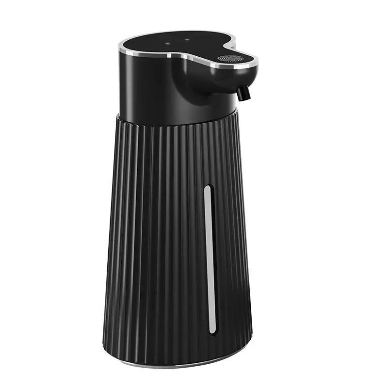 

STLF Luxury Black Soap Dispenser Visual 400ml Automatic Sensing Foam Dispenser Contactless Hotel Restaurant Liquid Soap Dispense